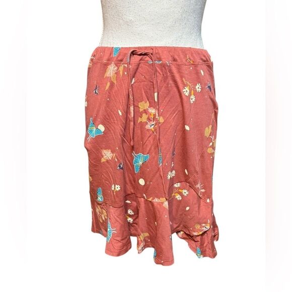 Patagonia Alpine Valley Skirt Size Small butterflies - Picture 1 of 5